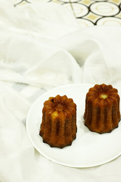 traditional French cannelli pastries for dessert