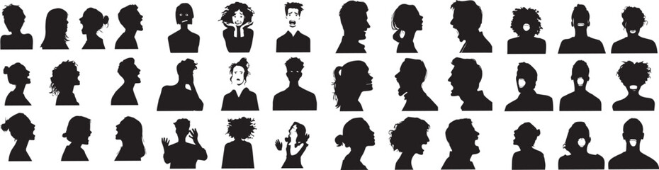 Emotional Interaction Silhouettes &ndash; Gestures of Connection, Conflict & Care