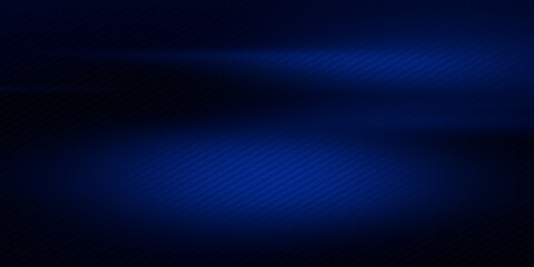 Abstract ribbed glass background in blue gradient tones with vertical wave texture and glossy light reflection, perfect for modern tech design, minimal visuals or digital surface presentations