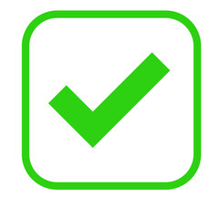 Green Checkmark Box Icon