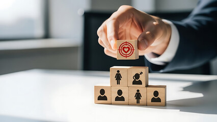 Business Strategy, Team Building, Office Environment, Photo, Professional Setting, Close-up, Collaboration and Leadership