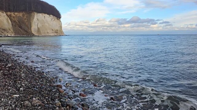 Kreidek&uuml;ste im Nationalpark Jasmund auf R&uuml;gen