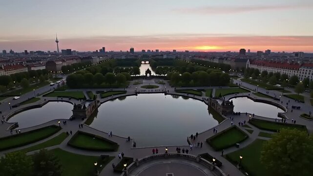 view from the eiffel tower paris france