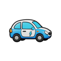 Fototapeta premium Electric car icon