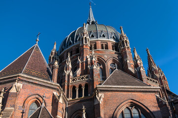 Neo gothic church &ldquo;Maria vom Siege&rdquo; (Mary the Victory) was built from 1867 till 1875. Vienna, Austria.