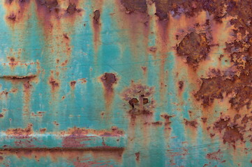 rusty metal texture