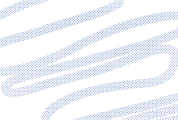 手描きドットロープの背景イラスト　水色　Adobe Illustrator Artwork