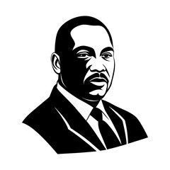 Minimalist Serious Business Portrait in Silhouette with Face Obscured for Privacy and Professionalism