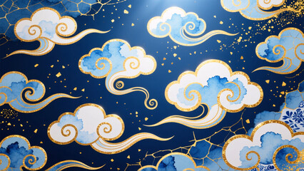 seamless pattern with stars