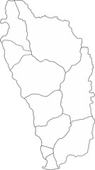 Obraz premium Commonwealth of Dominica