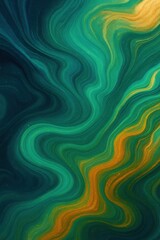 Obraz premium Green marble swirl background