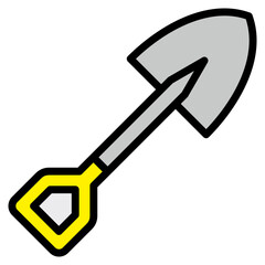 Shovel  Icon Element For Design
