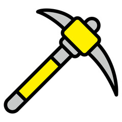 Pickaxe  Icon Element For Design