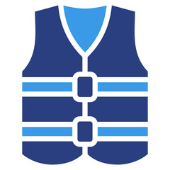 Safety Vest  Icon Element For Design