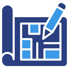 Blueprint  Icon Element For Design