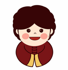 chinese little cute girl