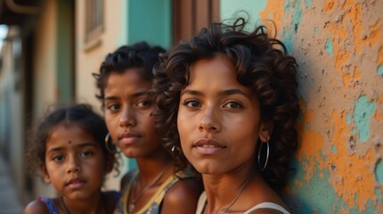 Mujeres latinoamericanas en la calle