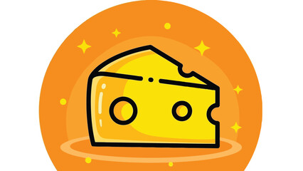 cheese icon vector illustration