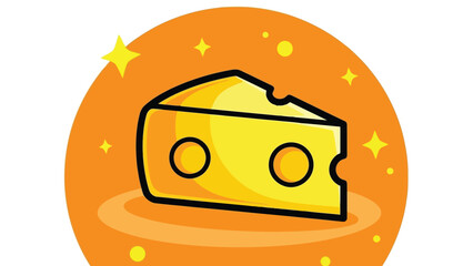 cheese icon vector illustration