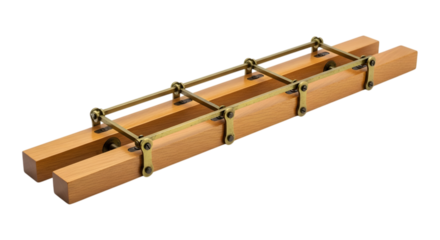 mousetrap on white background