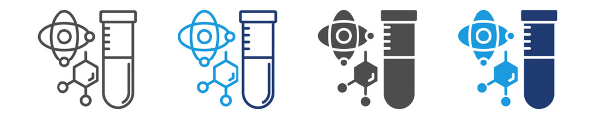 physics icon sheet multiple style