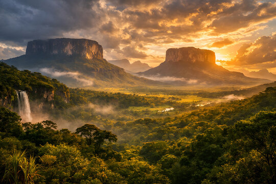 Canaima National Park, Venezuela: Stunning Tepuis and Waterfall