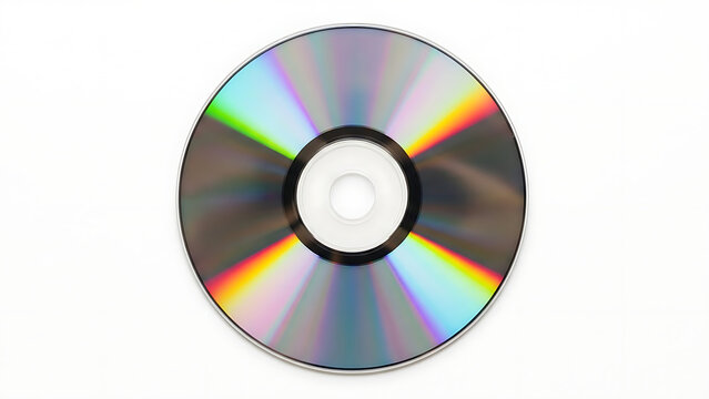 CD Reflection Art, Circular Disc, Studio Setting, Photography, Minimalist Environment, Top View, Visual Aesthetics