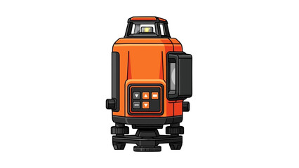 Orange laser level tool