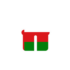 Oman Flag Gift In Icon