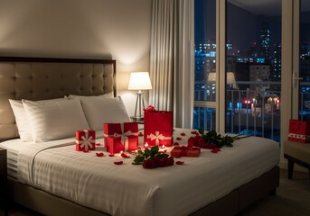 Romantic Hotel Room Decor