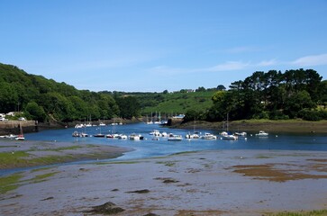 Aber Wrach in Brittany in France, Europe
