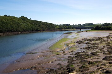 Aber Wrach in Brittany in France, Europe