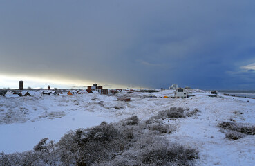 Schnee auf Norderney