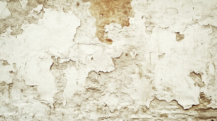 Old white wall texture background with subtle cracks and imperfections, ideal for vintage, grunge, minimalistic, or artistic design projects and backdrops