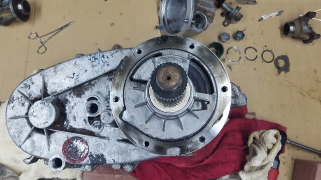 Gears, Mechanic Work on Transfer Case, Installing a Slip Yoke Eliminator