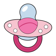 Baby Pacifier Illustration