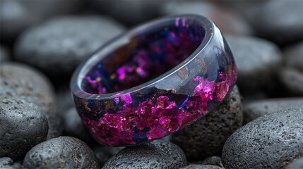 Purple magenta plasma ring overlay with glowing energy effect, creating a futuristic, vibrant, and dynamic visual for digital art, sci-fi, or graphic designs.
