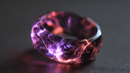 Purple magenta plasma ring overlay with glowing energy effect, creating a futuristic, vibrant, and dynamic visual for digital art, sci-fi, or graphic designs.
