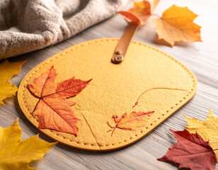 Felt mouse pad, Generated image	
