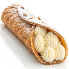 creamy cannoli pastry white back