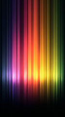 Radiant bands of light glowing upward with soft, blended, noisy transitions in multiple hues, creating a dynamic, colorful, and abstract luminous background.
