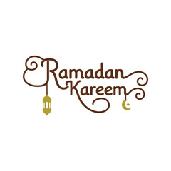 Elegant Ramadan Kareem Greeting Card Vector Design © azad
