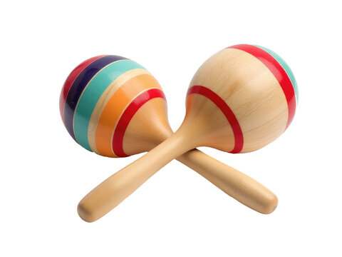 A pair of wooden marabous perched on top of each other, great for use in illustrations about birdhouses or nature