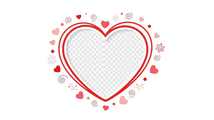 Heart-shaped clock icon symbolizing love and time management