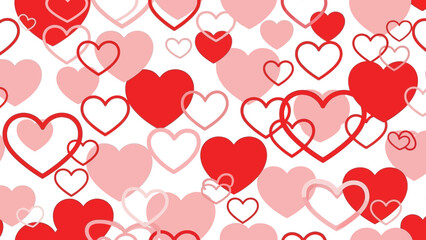 Collection of Heart and Traditional Padlock Icons in Flat Style