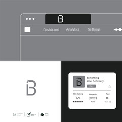 Logo template design