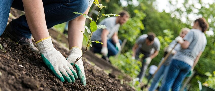 Earth day Arbor Day holiday sustainable celebration