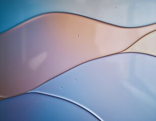 Soft Enamel-Colored Gradient with Gentle Reflections, Smooth Minimal Background for Modern Digital Design and Elegant Visuals