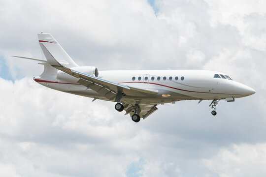 Business jet at S&atilde;o Paulo Congonhas Airport