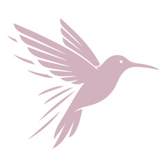 Fototapeta premium Minimal abstract bird logo design in a clean flat vector style. Black or other monochrome symbol isolated on a white background suitable for corporate, technology, finance, creative, and branding use.